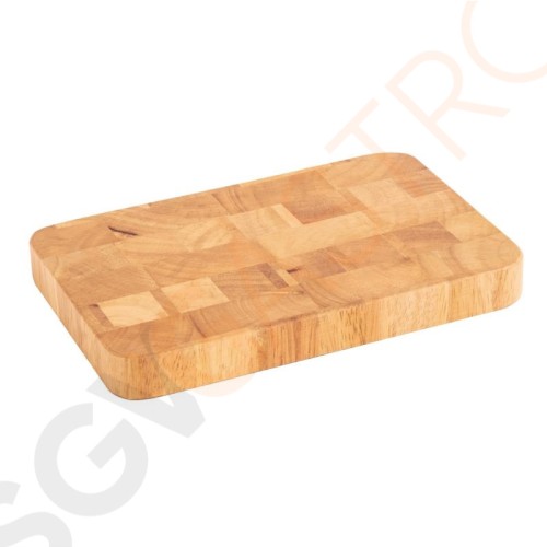 Vogue Schneidebrett Holz 23 x 15cm 2,5 x 23 x 15cm | lebensmittelechtes Holz
