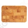 Vogue Schneidebrett Holz 23 x 15cm 2,5 x 23 x 15cm | lebensmittelechtes Holz