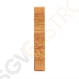 Vogue Schneidebrett Holz 23 x 15cm 2,5 x 23 x 15cm | lebensmittelechtes Holz