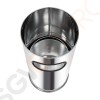 Bolero Standaschenbecher 35L Edelstahl | 62 x 30(Ø)cm