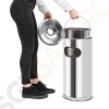 Bolero Standaschenbecher 35L Edelstahl | 62 x 30(Ø)cm
