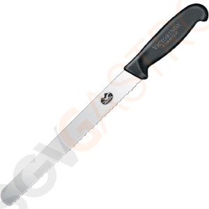 Victorinox Fibrox Fleischmesser Wellenschliff mit stumpfer Spitze 35,5cm Blattlänge: 35,5cm | eisgehärteter Edelstahl Victorinox Fibrox Fleischmesser Wellenschliff mit stumpfer Spitze 35,5cm Blattlänge: 35,5cm | eisgehärteter Edelstahl