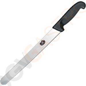 Victorinox Fibrox Fleischmesser mit stumpfer Spitze 25,5cm Blattlänge: 25cm | eisgehärteter Edelstahl Victorinox Fibrox Fleischmesser mit stumpfer Spitze 25,5cm Blattlänge: 25cm | eisgehärteter Edelstahl