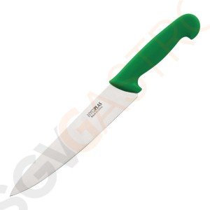 Hygiplas Kochmesser 21cm grün Kochmesser | 21cm | Grün. Hygiplas Kochmesser 21cm grün Kochmesser | 21cm | Grün.