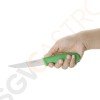 Hygiplas Gemüsemesser Wellenschliff 10cm grün Gemüsemesser | 10 cm | Grün