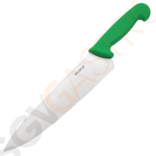 Hygiplas Kochmesser 25cm grün Kochmesser | 25cm | Grün Hygiplas Kochmesser 25cm grün Kochmesser | 25cm | Grün