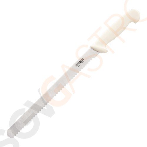 Hygiplas Fleischmesser 30cm weiß Blattlänge: 30cm | Edelstahl | weiß