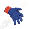 Gefrierschutzhandschuhe Orange/blau. Gefrierschutzhandschuhe Orange/blau.