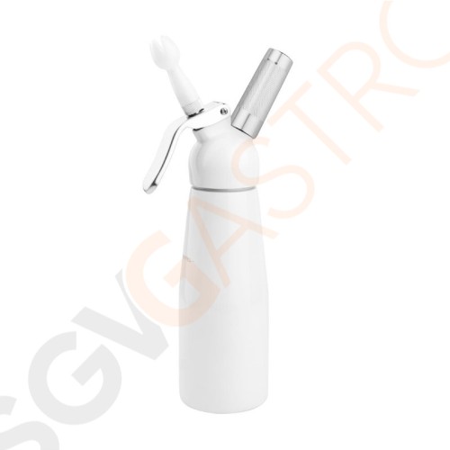 Vogue Sahnespender 0,5L Geeignet für Sahnekapseln CB439, CB163, S659 | Kapazität: 0,5L