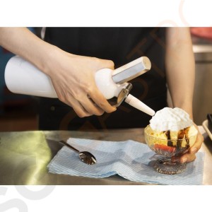 Sahnespender und Sahnekapseln