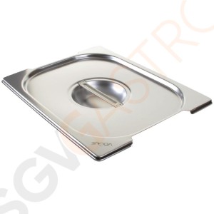 Vogue Edelstahl GN1/2 Deckel für GN-Behälter mit Griffen Vogue Edelstahl Deckel für GN-Behälter 1/2 mit Griff.