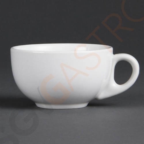 Olympia Whiteware Cappuccinotassen 20cl 12 Stück | Kapazität: 20cl | Porzellan Olympia Whiteware Cappuccinotassen 20cl 12 Stück | Kapazität: 20cl | Porzellan