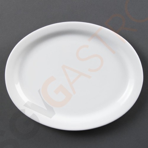 Olympia Whiteware ovale Servierteller 25cm CB477 | 25(Ø)cm | 6 Stück Olympia Whiteware ovale Servierteller 25cm CB477 | 25(Ø)cm | 6 Stück