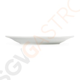 Olympia Whiteware Teller mit breitem Rand 16,5cm CB478 | 16,5(Ø)cm | 12 Stück