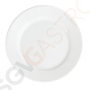 Olympia Whiteware Teller mit breitem Rand 20cm CB479 | 20(Ø)cm | 12 Stück