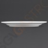 Olympia Whiteware Teller mit breitem Rand 25cm CB481 | 25(Ø)cm | 12 Stück