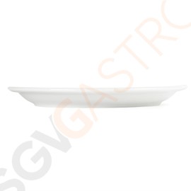 Olympia Whiteware Teller mit schmalem Rand 23cm CB489 | 23(Ø)cm | 12 Stück