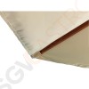 Bolero runder Sonnenschirm creme 2,5m 2,37 x 2,5(Ø)m | creme | Flaschenzugsystem