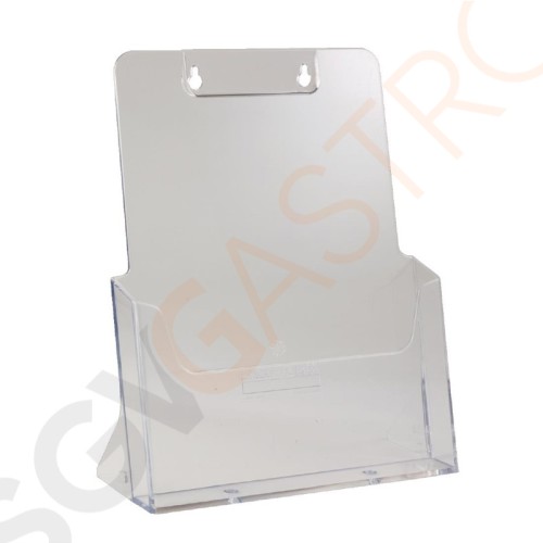 Prospekthalter A4 Größe: A4 | für bis zu 35 Flugblätter Prospekthalter A4 Größe: A4 | für bis zu 35 Flugblätter