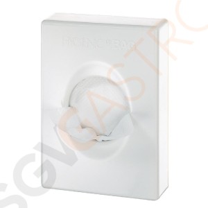 Spender für Hygienebeutel Geeignet für Hygienebeutel CB596 | ABS | weiß Spender für Hygienebeutel Geeignet für Hygienebeutel CB596 | ABS | weiß