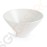 Olympia Whiteware konische Schalen 14cm 4 Stück | 7,6 x 14,1(Ø)cm | Porzellan