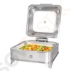 Olympia Elektrischer Chafing-Dish quadratisch Quadratischer Glasdeckel. Fassungsvermögen: 6Ltr Olympia Elektrischer Chafing-Dish quadratisch Quadratischer Glasdeckel. Fassungsvermögen: 6Ltr