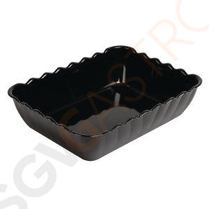 Kristallon Salatschüssel schwarz 4,25L Geeignet für Deckel CB751, CB752 | Inhalt: 4,25L | 8,5 x 33,5 x 25,5cm | schwarz Kristallon Salatschüssel schwarz 4,25L Geeignet für Deckel CB751, CB752 | Inhalt: 4,25L | 8,5 x 33,5 x 25,5cm | schwarz