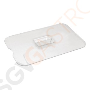 Kristallon Deckel mit Löffelaussparung für 4,25L Salatschüsseln Für Salatschüsseln CB749, CB750 | Polycarbonat