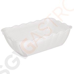 Kristallon Salatschüssel weiß 2L Geeignet für Deckel CB755, CB756 | Inhalt: 2L | 8,5 x 26 x 17,5cm | weiß Kristallon Salatschüssel weiß 2L Geeignet für Deckel CB755, CB756 | Inhalt: 2L | 8,5 x 26 x 17,5cm | weiß