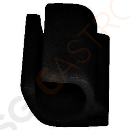 Kristallon Kartenclips schwarz 10 Stück | schwarz