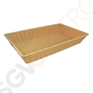APS Brotkorb Polypropylen GN 1/1 Geeignet für Ständer CB807 | 8 x 32,5 x 53cm (GN 1/1) | Polypropylen