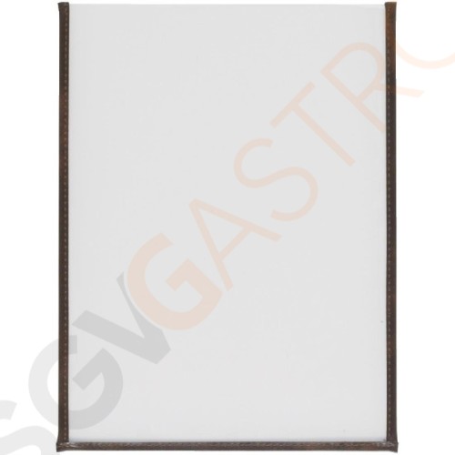 Securit Crystal Menühalter einzeln 3 Stück | einzeln (2 Seiten)