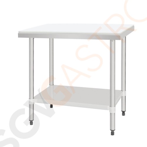 Vogue Arbeitstisch mit Schneidebrett 90cm CB911 | Größe: 90(H) x 90(B) x 60(T)cm