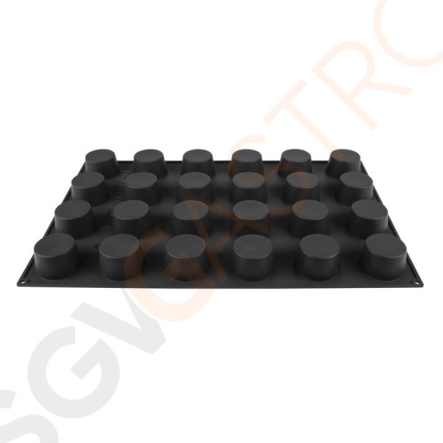 Pavoflex Muffin-Backform 24 Muffins Silikon 24 Muffins | Antihaft | 4(H) x 7,5(Ø)cm