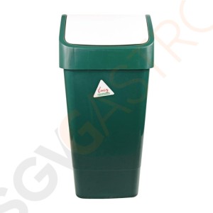 SYR Abfalleimer mit Schwingdeckel grün 50L Kapazität: 50L | grün | Polypropylen SYR Abfalleimer mit Schwingdeckel grün 50L Kapazität: 50L | grün | Polypropylen