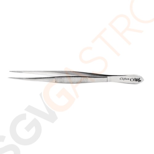 Edelstahlpinzette Micro mit schmaler Spitze 16cm 16cm