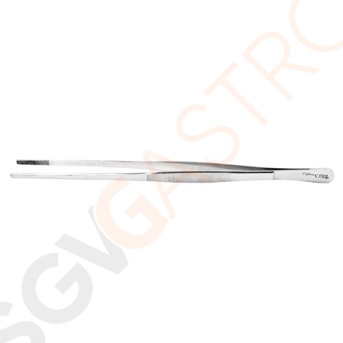 Edelstahlpinzette Micro mit schmaler Spitze 30cm 30cm