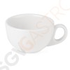 Athena Hotelware Cappuccinotassen 22,8cl Geeignet für Untertasse CC202 | 24 Stück | Kapazität: 22,8cl | Porzellan