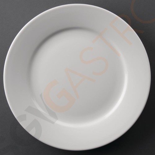 Athena Hotelware runde Teller mit breitem Rand 22,8cm CC208 | 22,8(Ø)cm | 12 Stück Athena Hotelware runde Teller mit breitem Rand 22,8cm CC208 | 22,8(Ø)cm | 12 Stück