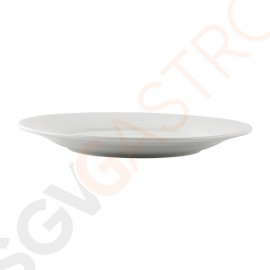 Athena Hotelware runde Teller mit breitem Rand 25,4cm CC209 | 25,4(Ø)cm | 12 Stück