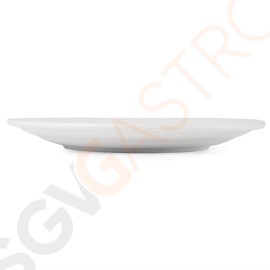 Athena Hotelware runde Teller mit breitem Rand 28cm CC210 | 28(Ø)cm | 6 Stück