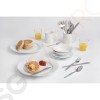 Athena Hotelware runde Teller mit breitem Rand 28cm CC210 | 28(Ø)cm | 6 Stück