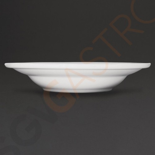 Athena Hotelware Suppenteller 22,8cm 6 Stück | 22,8(Ø)cm | Porzellan