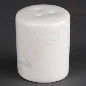 Athena Hotelware Pfefferstreuer 12 Stück | 5(H)cm | Porzellan