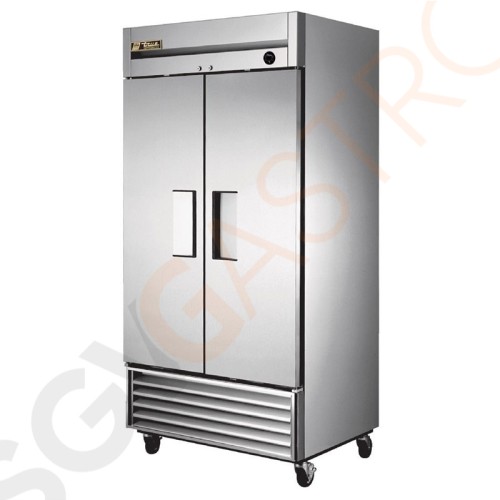 True 2-türiger Gefrierschrank Edelstahl 991L Edelstahl und Aluminium. 2-türig. Modell: T-35FZ. True 2-türiger Gefrierschrank Edelstahl 991L Edelstahl und Aluminium. 2-türig. Modell: T-35FZ.