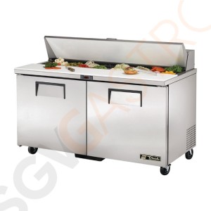 True Zubereitungskühltisch 2-türig 439L Edelstahl. GN-geeignet. 2-türig. Modell: TSSU-60-16. True Zubereitungskühltisch 2-türig 439L Edelstahl. GN-geeignet. 2-türig. Modell: TSSU-60-16.
