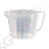 Messbecher 1 Liter Kapazität: 1 Liter. Leicht abzulesen.