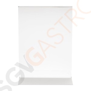 Olympia Tischaufsteller Acryl T-Form A4 CC447 | Geeignet für A4 Olympia Tischaufsteller Acryl T-Form A4 CC447 | Geeignet für A4