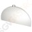 Bolero runder Klapptisch weiß 153cm 153(Ø)cm | Polyethylen und Stahl | weiß