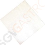 Fasana professionelle Papierservietten weiß 40cm 1000 Stück | 40 x 40cm | 3-lagig | Papier | weiß